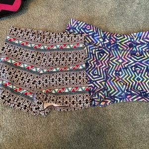 Bundle of 2 athletic compression shorts